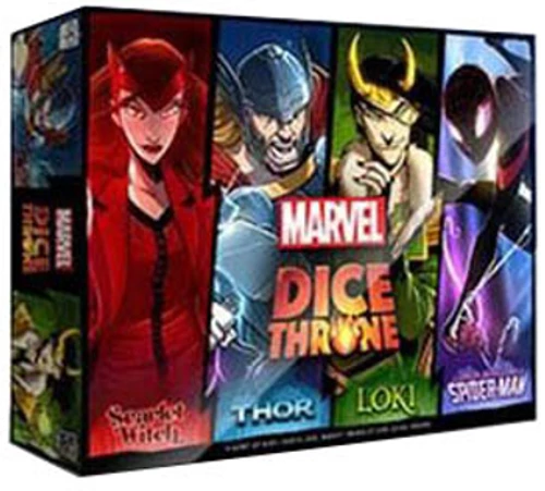 Marvel Dice Throne: Scarlet Witch V. Thor V. Loki V. Spider-Man 1 Marvel Dice Throne: Scarlet Witch V. Thor V. Loki V. Spider-Man