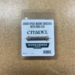 Chaos Space Marines Sorcerer W/ Force Axe