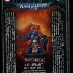 Warhammer 40k Space Marines: Lieutenant With Storm Shield