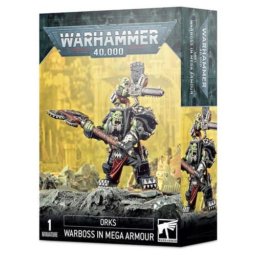 Orks: Ork Warboss In Mega Armour 1 Orks: Ork Warboss In Mega Armour
