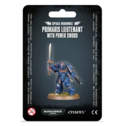 Space Marines Primaris Lieutenant W/ Power Sword