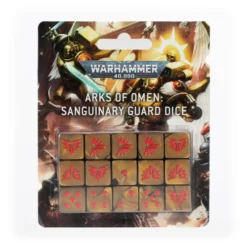 Warhammer 40k: Arks Of Omen: Sanguinary Guard Dice