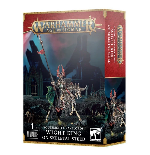 AoS Soulblight Gravelords: Wight King On Steed