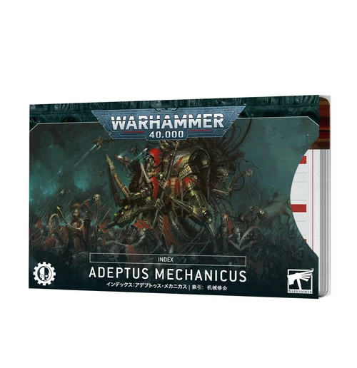 Warhammer 40k Index Cards: Adeptus Mechanicus (Eng)