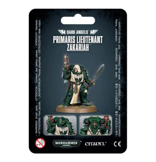 Dark Angels Primaris Lieutenant Zakariah 1 Dark Angels Primaris Lieutenant Zakariah