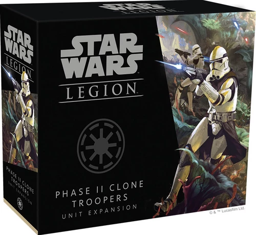Star Wars: Legion - Phase II Clone Troopers Unit Expansion 1 Star Wars: Legion - Phase II Clone Troopers Unit Expansion