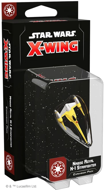 Star Wars X-Wing: 2nd Edition - Naboo Royal N-1 Starfighter Expansion Pack 1 Star Wars X-Wing: 2nd Edition - Naboo Royal N-1 Starfighter Expansion Pack