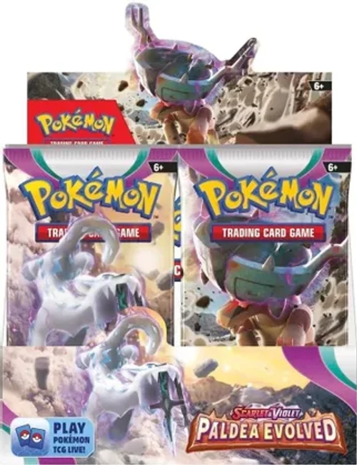 Pokemon TCG: SV02 Paldea Evolved Booster Box -game Sales Store image 28740.1687011445