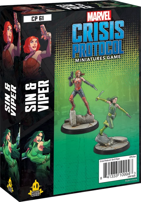 Marvel: Crisis Protocol - Sin And Viper 1 Marvel: Crisis Protocol - Sin And Viper