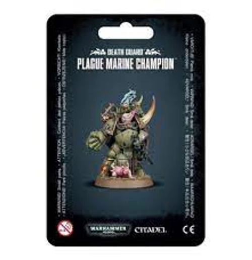 Death Guard: Plague Marine Champion 1 Death Guard: Plague Marine Champion