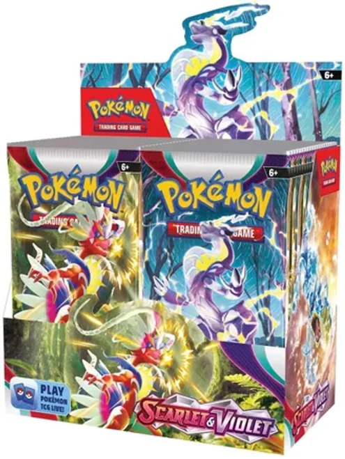 Pokemon TCG: Scarlet & Violet Base Set Booster Box -game Sales Store image 56191.1680282588