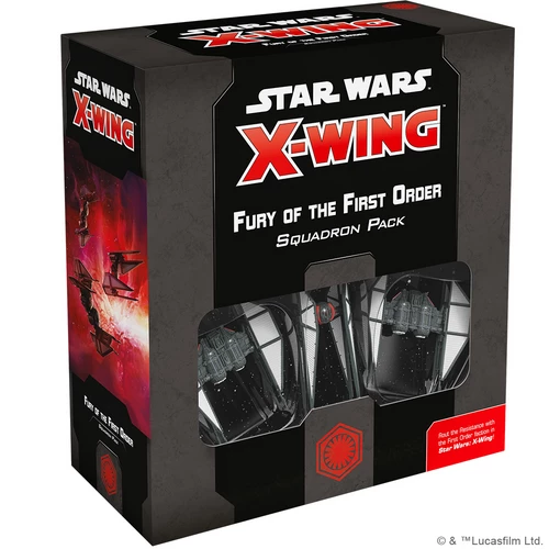 Star Wars X-Wing: 2nd Edition -Fury Of The First Order Squadron Pack 1 Star Wars X-Wing: 2nd Edition -Fury Of The First Order Squadron Pack