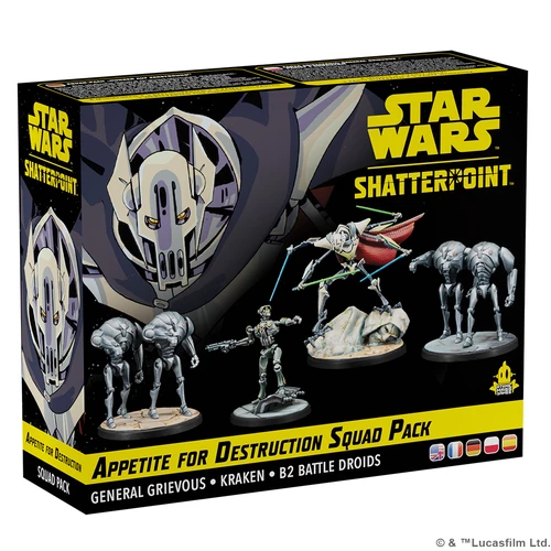 Star Wars: Shatterpoint - Appetite For Destruction Squad Pack 1 Star Wars: Shatterpoint - Appetite For Destruction Squad Pack