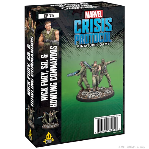 Marvel: Crisis Protocol - Nick Fury, Sr. & Howling Commandos Character Pack 1 Marvel: Crisis Protocol - Nick Fury, Sr. & Howling Commandos Character Pack