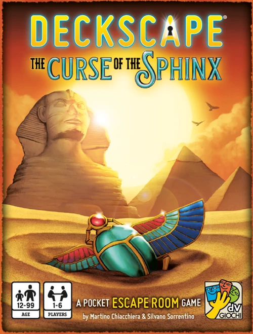Deckscape: The Curse Of The Sphinx 1 Deckscape: The Curse Of The Sphinx
