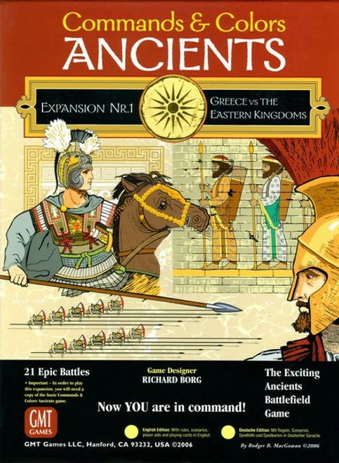 Commands & Colors: Ancients Expansion Pack #1 - Greece & Eastern Kingdoms 1 Commands & Colors: Ancients Expansion Pack #1 - Greece & Eastern Kingdoms