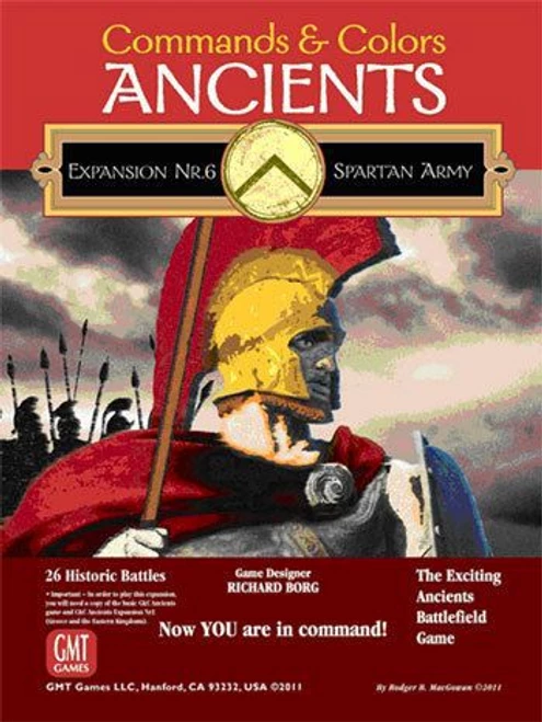 Commands & Colors: Ancients Expansion Pack #6: The Spartan Army 1 Commands & Colors: Ancients Expansion Pack #6: The Spartan Army